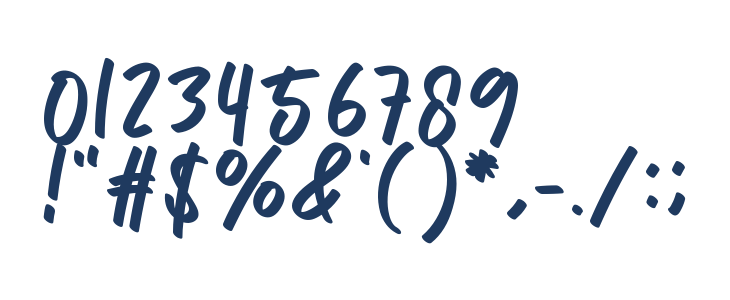 Homework Signature Other Characters