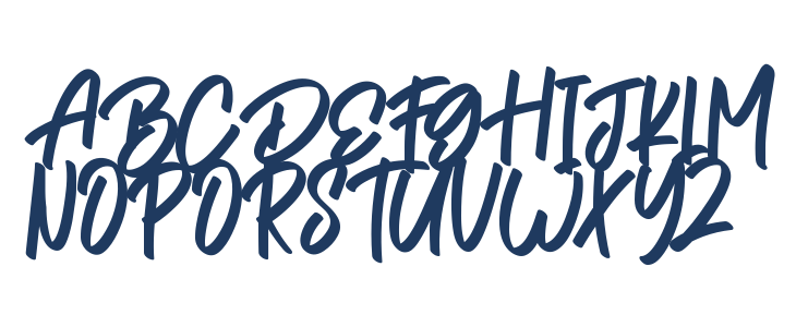 Homework Signature Uppercase