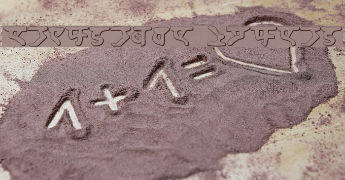 Homeworld Shadow Font examples