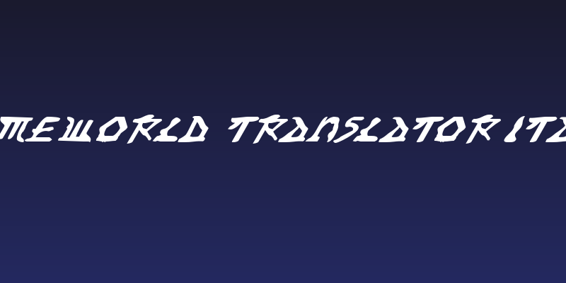 Homeworld Translator Italic Social Header