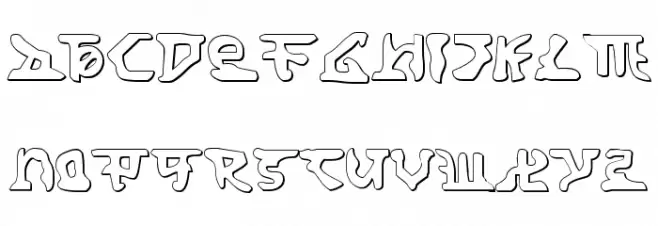 Homeworld Translator Shadow 字体 小写