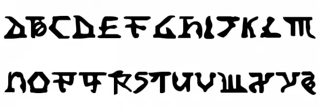 Homeworld Translator 字体 大写