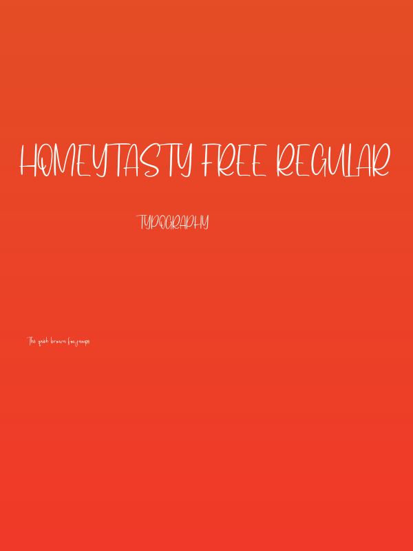 Homeytasty Free Regular Poster