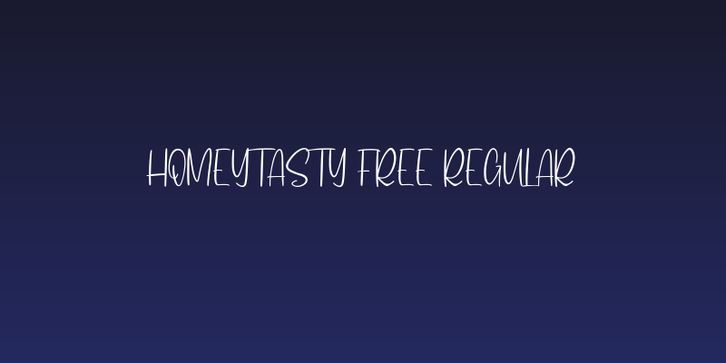 Homeytasty Free Regular Social Header