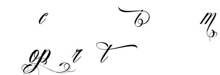 HomiScrpt Font LOWERCASE