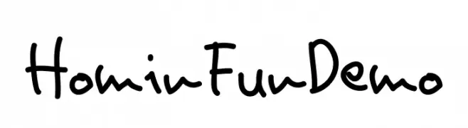 Homin Fun Demo  Descarca Fonturi Gratis