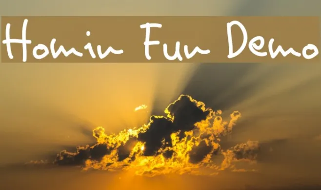 Homin Fun Demo Example 2