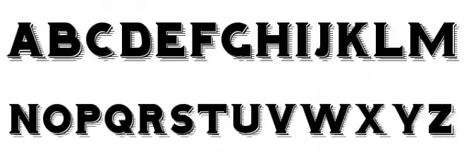 Hominis Шрифта ВЕРХНИЙ