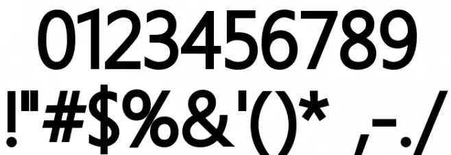 Homizio Black Font OTHER CHARS