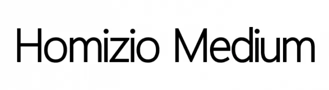 Homizio Medium  تنزيل الخطوط