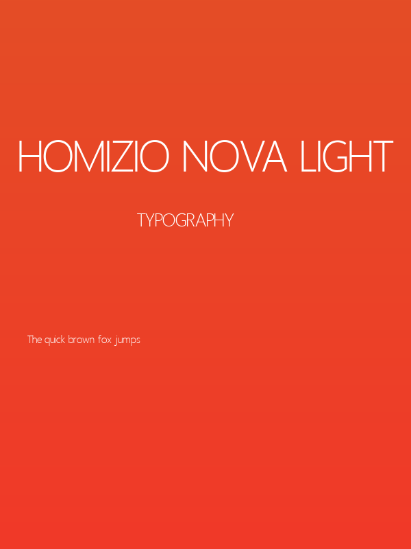 Homizio Nova Light Poster