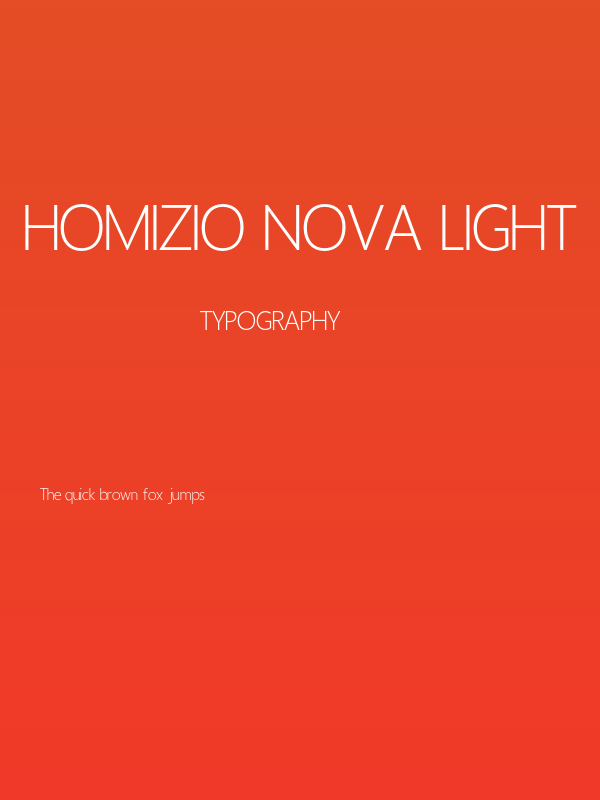 Homizio Nova Light Poster