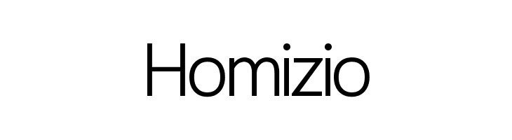 Homizio Font