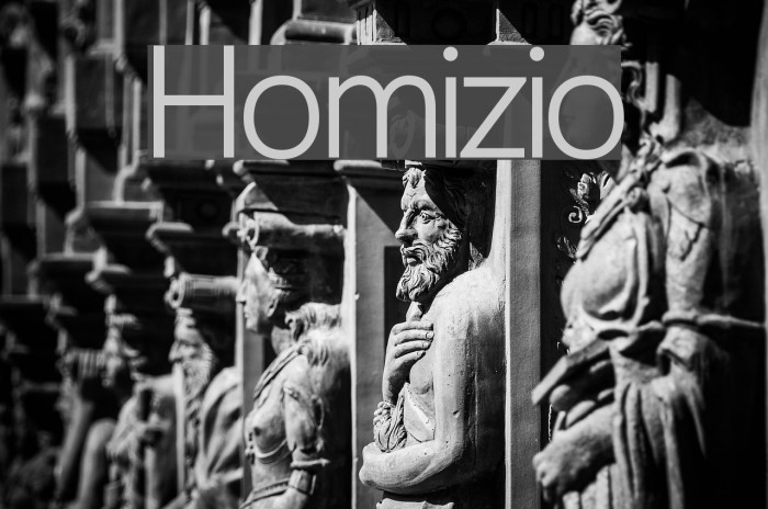 Homizio Font examples