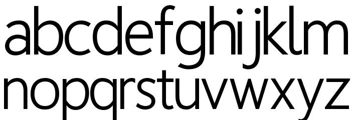 Homizio Font LOWERCASE