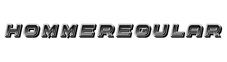 Homme Regular  font caratteri gratis