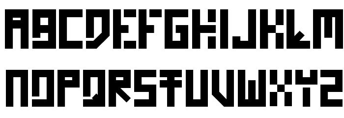 Homo Novis Font LOWERCASE