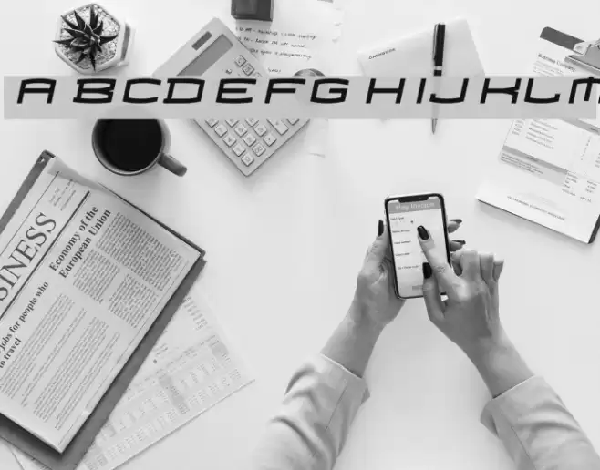 Homoarakhn Font examples