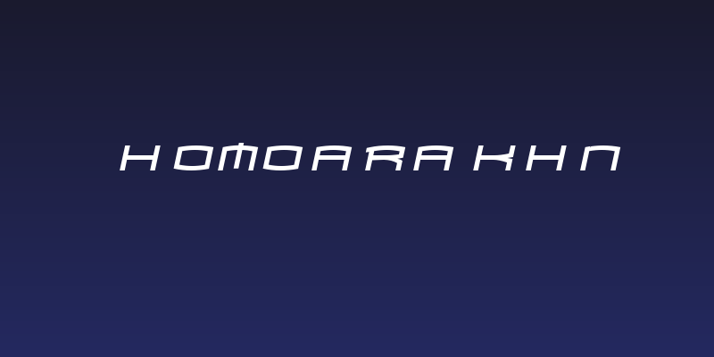 Homoarakhn Social Header