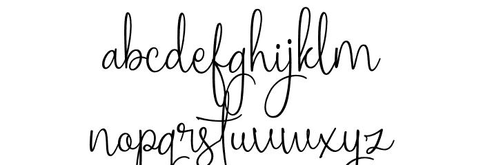 Homogenic Font LOWERCASE