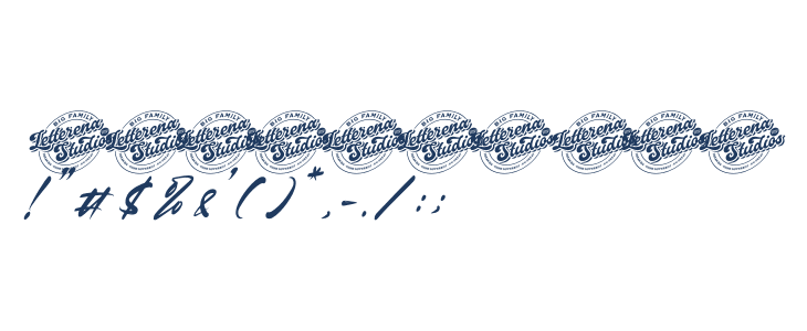 Hompetty DEMO VERSION Italic Other Characters