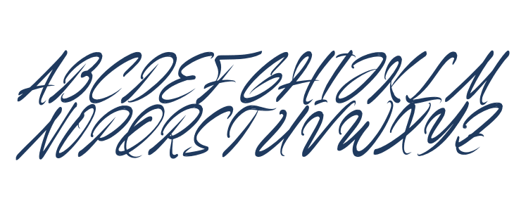 Hompetty DEMO VERSION Italic Uppercase