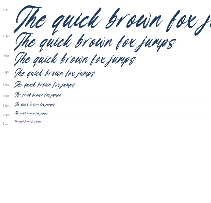 Hompetty DEMO VERSION Italic Waterfall