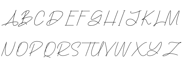 Homstane フォント 大文字