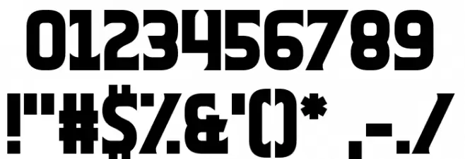 Homunculus Font OTHER CHARS