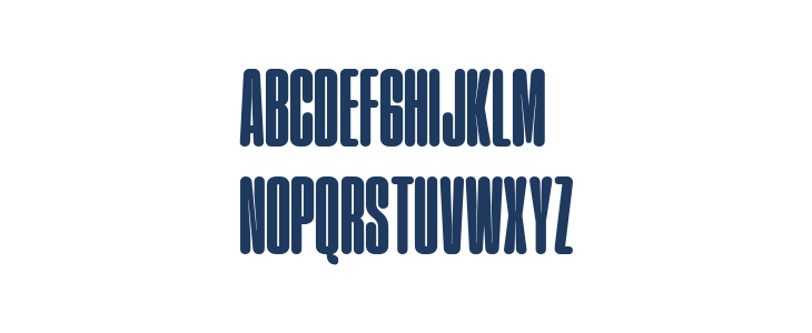 Homura Rounded Uppercase
