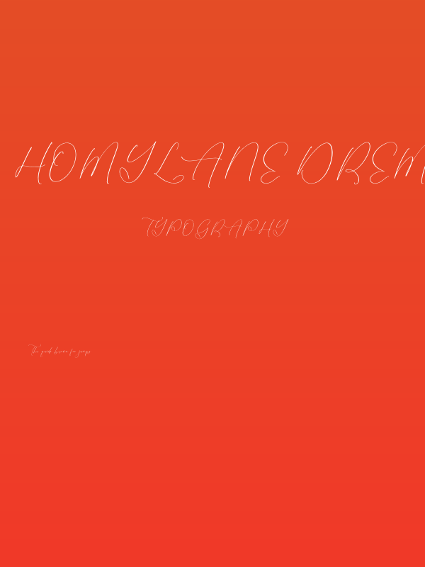 Homylane Dremyntine Poster