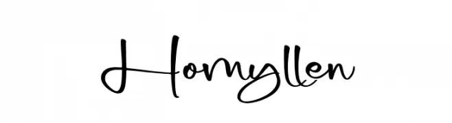 Homyllen  font caratteri gratis