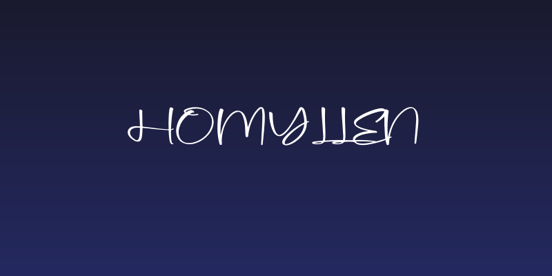 Homyllen Social Header