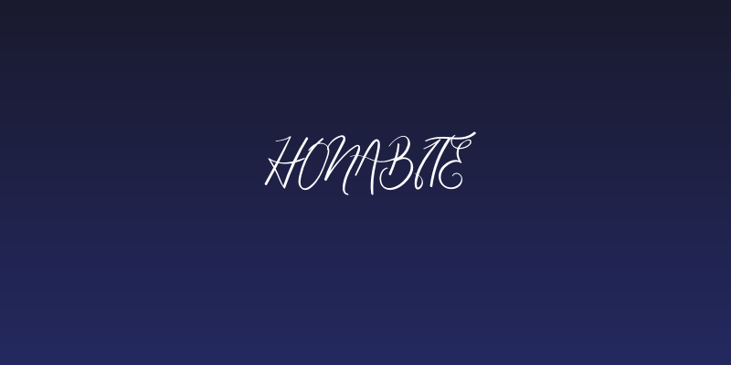 Honabite Social Header