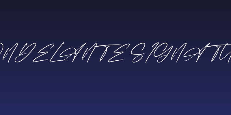 Hondelante Signature Social Header