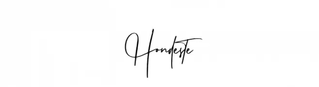 Hondeste  Descarca Fonturi Gratis