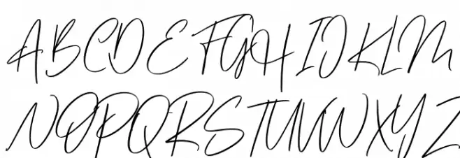 Hondeste Schriftart Groß