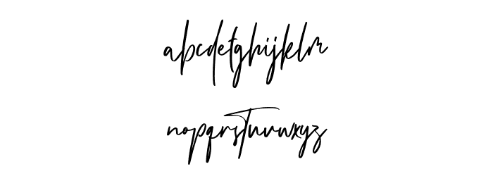 Hondeste Font LOWERCASE