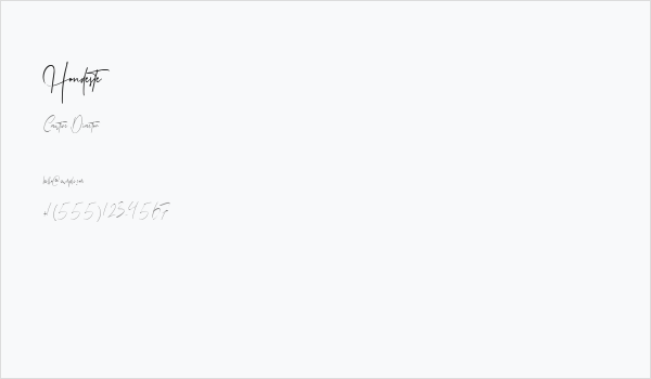 Hondeste Business Card