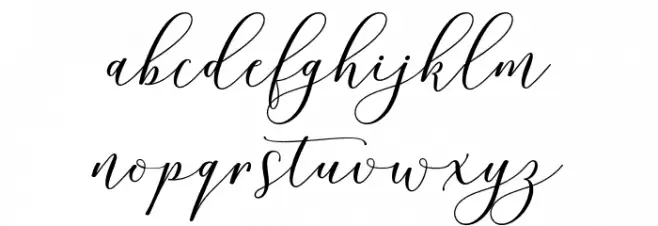 HondurasScriptDemo Font LOWERCASE