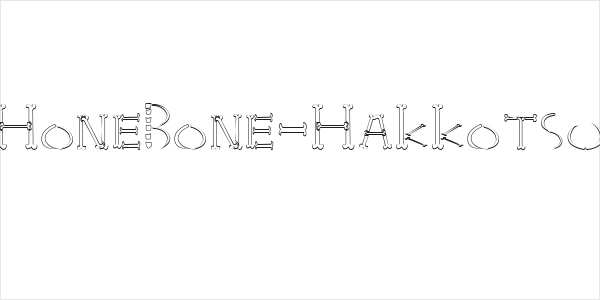 HoneBone-Hakkotsu Logo