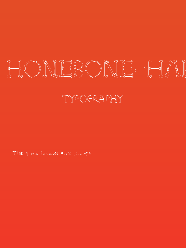 HoneBone-Hakkotsu Poster