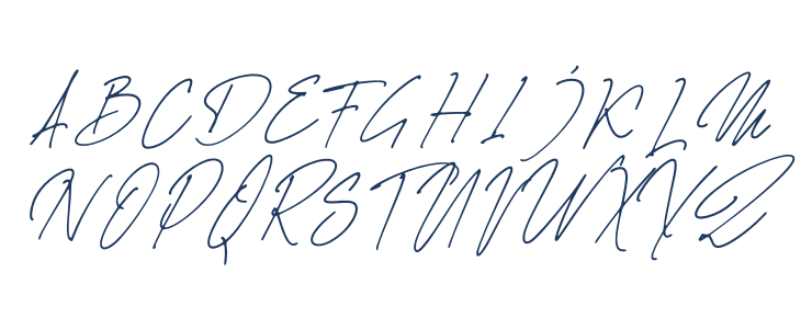 Honera Script1 Uppercase