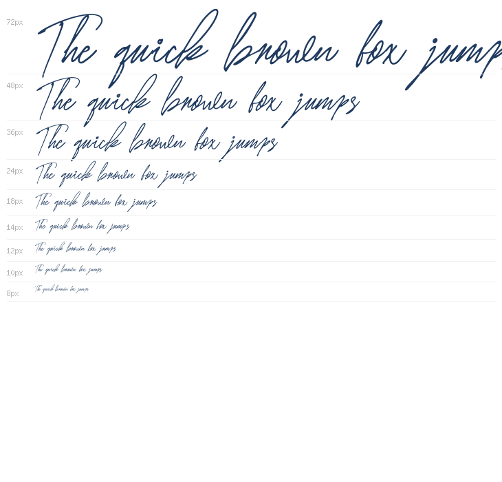 Honera Script1 Waterfall