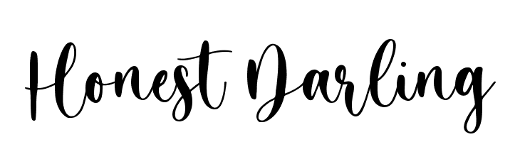 Honest Darling  Free Fonts Download
