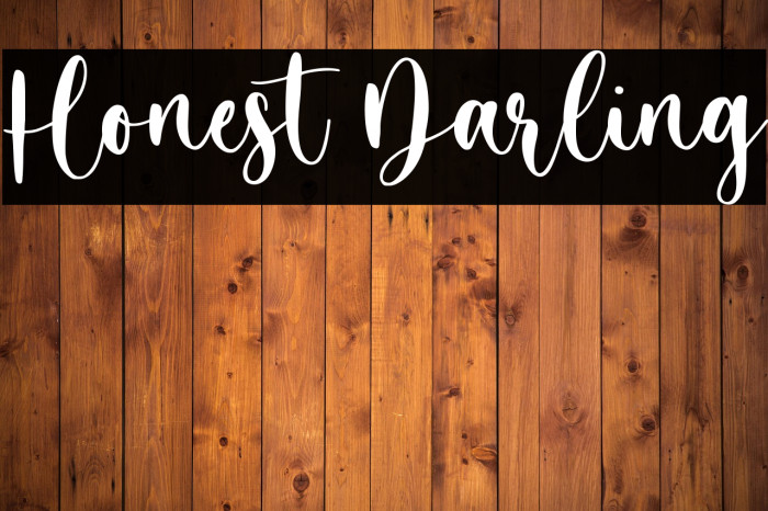 Honest Darling Example 2