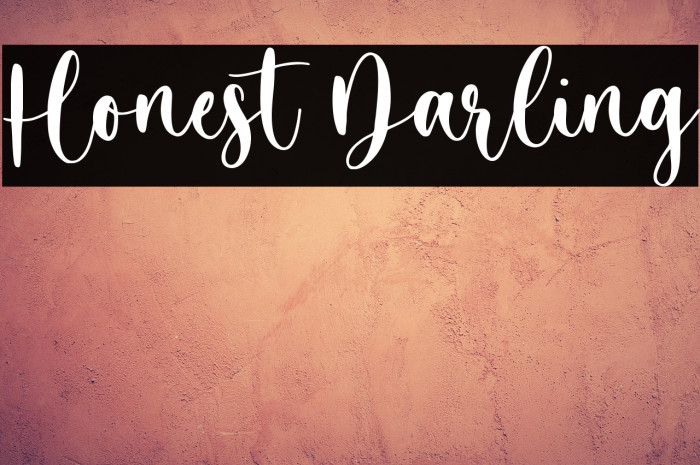 Honest Darling Example 3