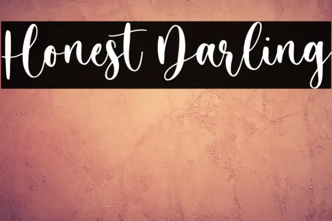 Honest Darling Example 3