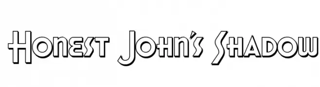 Honest John's Shadow  Descarca Fonturi Gratis