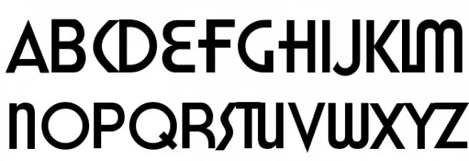 Honest John's 字体 大写